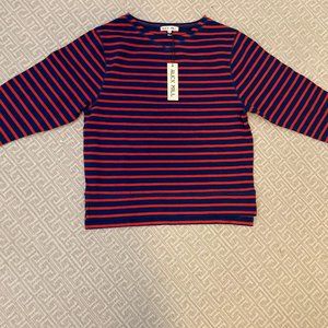 ALEX MILL Lakeside Striped Tee - XS - (new with tags)